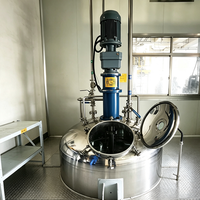 Cuve de dissolution et d'agitation pour poudres pigmentaires, Cuve d'agitation et de mélange auxiliaire, Agitation industrielle à homogénéisation haute vitesse