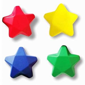 Eco Friendly Promotion Custom Print Logo Pu Foam Anti-Stress <b>Squeeze</b> Toys Star <b>Ball</b> for Students Praise Gifts and Premiums - Product Image 3