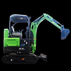 Mini Excavadora Eléctrica XE19EV, Batería de Larga Duración, Tipo Oruga, Componentes Centrales de Bajo Consumo, Motor, Bomba, Caja de Cambios, Bajo Costo - Product Image 2