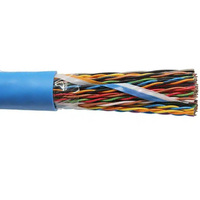 Cable Telefónico UTP Cat3 Multipares, Frecuencia 50/100MHz, Impedancia 100, con Cordón de Nylon para Sistemas PBX, Intercomunicadores Analógicos