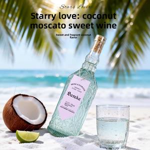 Vente en gros de <span class=keywords><strong>vin</strong></span> Moscato à la noix de coco en bouteille rétro |   <span class=keywords><strong>Vin</strong></span> Doux 10% Vol pour Mariages et Fêtes - Product Image 1