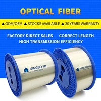 Fibra óptica Drone Cable desnudo Invisible fibra óptica caja de almacenamiento Fpv 0,25mm G657A2 50KM carrete