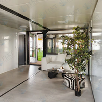 Maison conteneur extensible de luxe FLKT avec terrasse, maisons modulaires préfabriquées à 2 chambres, mini-maison pliable pour les États-Unis