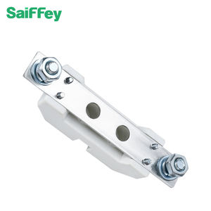 Base de fusible Saiffey de alta capacidad de ruptura 690V 1P <span class=keywords><strong>NH</strong></span> bajo voltaje <span class=keywords><strong>00</strong></span> nominal 160A IP20 portafusibles de cerámica de cobre - Product Image 3