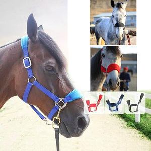Harnais de cheval western en nylon réglable personnalisé avec doublure en polaire pour <span class=keywords><strong>animaux</strong></span> et rembourrage doux - Product Image 6