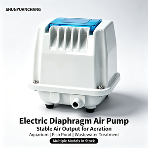 Bomba de Ar Elétrica para Aquário com Diafragma Linear, Bomba de Oxigênio para Aeração de Tanques de Peixes e Tratamento de Água de Lagos - Product Image 1