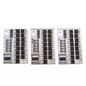 Placa de circuito de batería de litio ternaria Li-ion LMO de 3S 4S 5S 3.2V 3.7V BMS 12V 21V 100A con balance de carga Li-POLYMER - Product Image 3