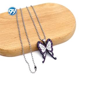 สร้อยคอโลหะผสมลายหน้ากากจิ้งจอก หยดน้ำมันเทพธิดาแห่งดวงอาทิตย์ ทันจิโร่ คามาโดะ นักล่าอสูร  เครื่องประดับอนิเมะ - Product Image 2