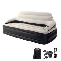 Matelas gonflable pliable de haute qualité en PVC, confortable et épais, pour 1-2 personnes, économique, vente en gros d'usine