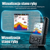 Flytec V803-14 Fish Finder dengan Transduser 500M GPS Fish Finder Sonar Kontrol Radio Nirkabel untuk Memancing Terbaru di Danau