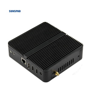 Mini PC sans ventilateur J4125 J6412 N5095 Processeur Elkhart Lake 11e génération Mini PC industriel de jeu Double LAN 1000 Mbps Windows 11 SSD Réparation - Product Image 5
