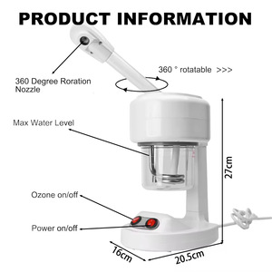 Vaporizador Facial Profesional de <span class=keywords><strong>Ozono</strong></span> con Boquilla Ajustable, Vaporizador de Niebla Caliente para el Cuidado de la Piel en Casa o Salón - Product Image 3