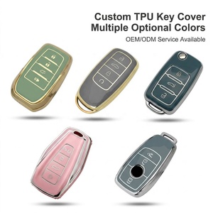 Housse de protection pour clé de voiture en TPU pour Chevrolet Cruze Aveo Trax Sail Malibu Captiva <span class=keywords><strong>Opel</strong></span> Vauxhall Astra Corsa Insignia Mokka <span class=keywords><strong>Porte</strong></span>-clés - Product Image 5