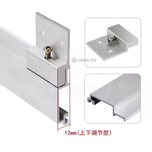 Fixation murale de bonne qualité Système de clips de montage en Z en aluminium Taquets français pour suspension de miroir et d'image - Product Image 3