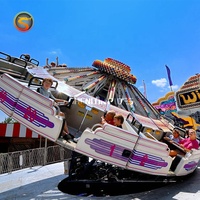 Fabricant de tours de platine en Chine Manèges de rotation de vol palpitants pour Fun Fair