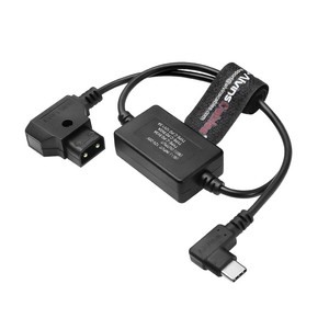 ALVIN's D-แตะเพื่อ USB-C สายไฟสำหรับ R5C/ A7SIII/FX3/ Z5/Z9/<span class=keywords><strong>LUMIX</strong></span> S5-5V/9V/12V 3A PD ชาร์จเร็ว60cm - Product Image 6