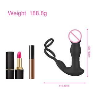 KI-App-gesteuerter Prostatamassager mit Klopf- und Vibrationsfunktion, USB-wiederaufladbar, IPx6 wasserdicht, ohne Gleitmittel, 9 Frequenzen - Product Image 5