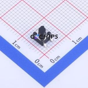 GT-TC074A-H050-L1 Tactile Switch SMD-4P,4.5x4.5mm Switch Single Pole Single Throw Round Button 1.6N Vertical Mount - Product Image 1