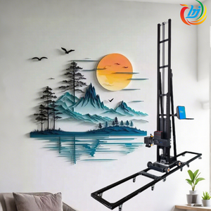 Impresora de Pared 3D Hanjie, Impresora Vertical Automática 3D, Máquina de Pintura Directa a la Pared, Boquilla Pson DX10 DX7 - Product Image 1