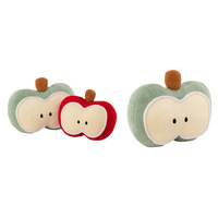 Groothandel Schattig Appel Pluche Speelgoed Zacht Gevuld Fruit Dierenknuffel voor Kinderen Baby Cadeau Hoge Kwaliteit Appel Pluche Speelgoed Mini Gevuld Speelgoed