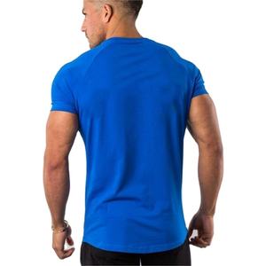 Camiseta Deportiva Personalizada de Alta Calidad para Hombre, Fabricación OEM, Algodón Poliéster, Ropa al por Mayor, Camiseta Deportiva para Gimnasio - Product Image 4