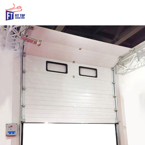 Portes industrielles sectionnelles commerciales Portes élévatrices verticales pour <span class=keywords><strong>garage</strong></span> industriel et entrepôt <span class=keywords><strong>automatique</strong></span> - Product Image 4
