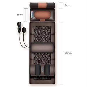 <span class=keywords><strong>Coussin</strong></span> de massage cervical et lombaire intelligent avec chauffage <span class=keywords><strong>électrique</strong></span>, tapis de massage multifonctionnel pour la maison et le bureau, <span class=keywords><strong>coussin</strong></span> de siège pour soulager le dos - Product Image 4