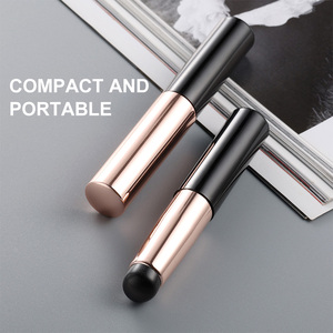 Mini Silicone <b>Lipstick</b> Makeup Brush Nail Stamping Brush for Color Application - Product Image 6