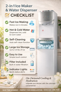 Distributeur d'eau chaude/froide électrique <span class=keywords><strong>Sungreen</strong></span> personnalisé à chargement par le haut en plastique avec compresseur 5L/H 2L/H Chauffage/Refroidissement pour usage domestique - Product Image 4