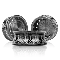 Nouvelle Tête de Chicha Russe HMD Noire, Accessoire de Chicha pour Fumer, Appareil de Chicha