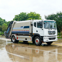 Camions compactseurs de déchets électriques neufs, à énergie renouvelable, conduite à gauche, capacité personnalisée, pour le transport de déchets