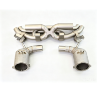 Sistema de Escape CGW CNC con Válvula Electrónica SS, Silenciador y Tubo de Bajada, Instalación Precisa con Molde CNC para Porsche 992 3.0T 2020-