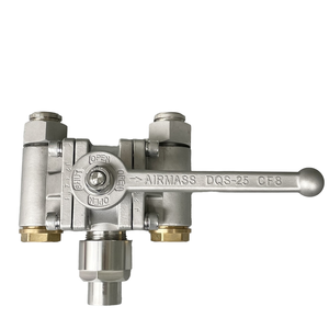 Factory Supply Airmass DQS25B DN25 ODM OEM Stainless Steel Manual Gas Cryogenic 3-Way Ball <b>Diverter</b> Valves Bulk 3-Year - Product Image 4
