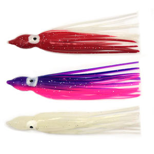 WZ señuelo de pesca de silicona artificial al por mayor suave PVC pulpo pez cebo colorido jalea señuelo de pesca - Product Image 5