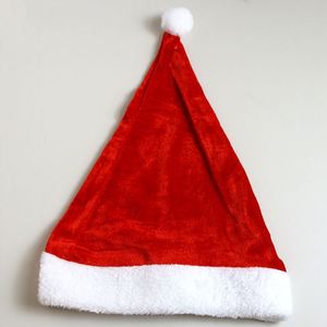 Gorros Navideños Divertidos de Felpa Corta Clásica en Varios Colores, Gorro de Santa Claus Engrosado y Alargado para Adultos - Product Image 5