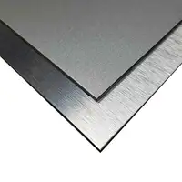 Panneau Composite en Aluminium pvdf, ACP/ PE/PVDF, surface Aluminium, 0.3/0.3/3mm