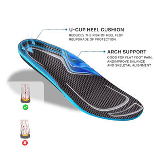 Solette Ortopediche di Supporto per Arco Plantare - Solette per Scarpe per Alleviare il Dolore - Solette Sportive - Product Image 4