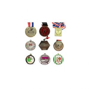 Fabricante personalizado 3D aleación de zinc Metal Medalla deporte Kickboxing medallas Jiu Jitsu Judo Kung Fu boxeo Karate Taekwondo medalla - Product Image 1