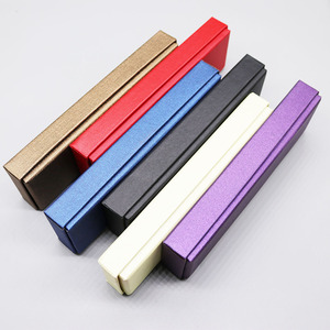 Nero su ordinazione logo stampato a buon mercato di carta penna scatole di imballaggio <span class=keywords><strong>pacchetto</strong></span> regalo - Product Image 3