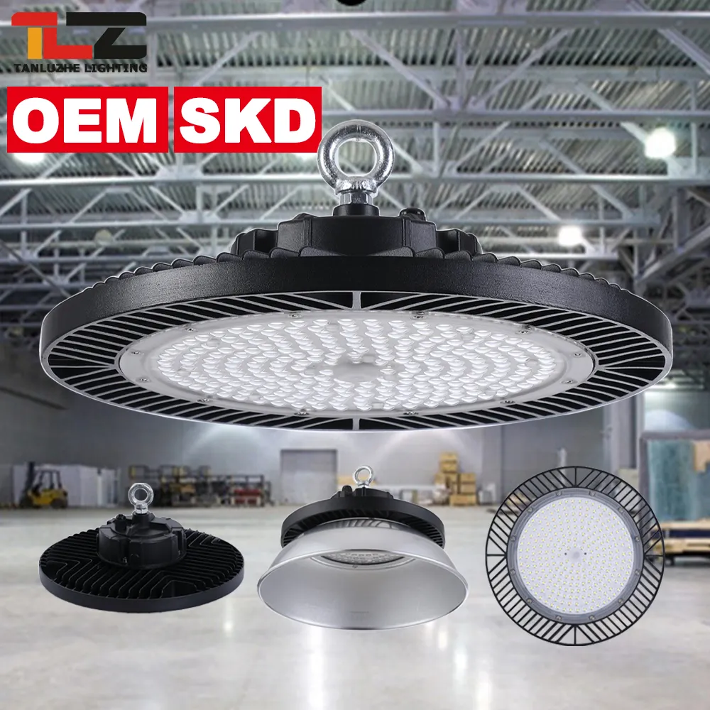 IP68 SMD2835 Fábrica industrial 100w 150w 200w ufo levou luz elevada da baía