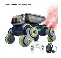 2,4G RC Stunt-Roboterhund-Spielzeug für Kinder, intelligentes, gestensteuerbares, elektrisches Haustier mit Follow-Me-Funktion.