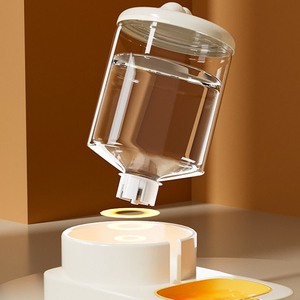 Auto <b>Cat</b> <b>Feeder</b> & Water Dispenser - 2-in-1 Pet Drinking Supplies - Product Image 2