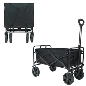 2023 New Design Outdoor Camping Portable heavy duty tool folding garden beach wagon Folding Cart Garden Tool