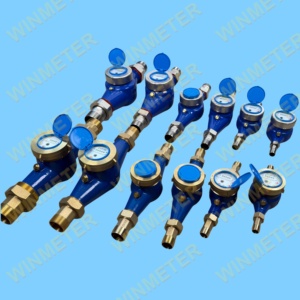 CE認証取得済み ホットセール DN50 真鍮製マルチジェット R160 IP68 外部調整式 工場直販卸売 工業用給水メーター - Product Image 4