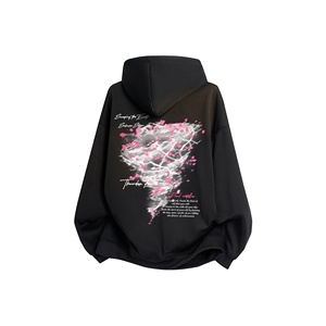 เสื้อฮู้ดดี้หนานุ่มคุณภาพสูงไซส์ใหญ่พิเศษสำหรับฤดูหนาว แบบยูนิเซ็กซ์ สกรีนโลโก้ได้ ป้องกันรอยยับ ผ้าโพลีเอสเตอร์ 100% - Product Image 1