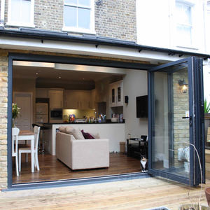 Puerta Plegable de Aluminio, Puertas Plegables, Puertas de Vidrio Comerciales Usadas <span class=keywords><strong>en</strong></span> <span class=keywords><strong>Venta</strong></span>, Fábrica de China - Product Image 5