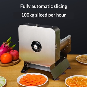 <span class=keywords><strong>Coupe</strong></span>-légumes électrique de cantine, trancheuse à fruits, pommes de terre et patates douces en acier inoxydable - Product Image 2