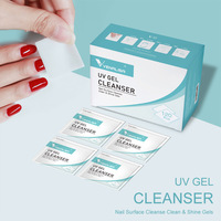 Venalisa-Nettoyant dégraissant pour les ongles UV, 120 pièces/boîte