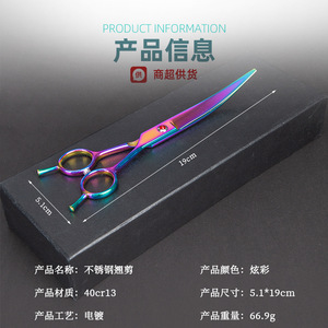 Tijeras de Peluquería Profesionales de Acero Inoxidable 71.J096.00 para Uso en Salón con Cuchilla Afilada y Diseño de Agarre Cómodo - Product Image 4