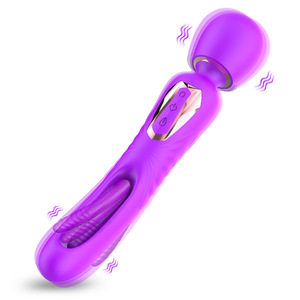 Rechargeable Silicone <b>Wand</b> Massager Intimate Wellness Device OEM Private Label Manufacturer - Product Image 1
